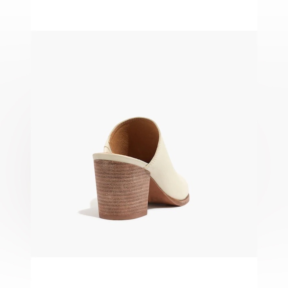 Madewell Harper Mule Women Leather Cushioned Footbed Footwear Vintage Canvas 8 M - Picture 5 of 5